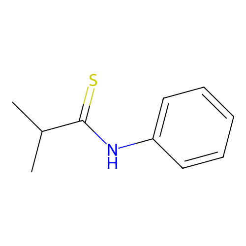 Thioisobutyranilide structure