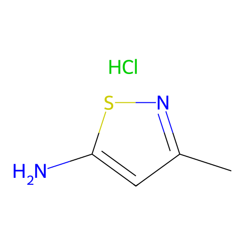 3-Methylisothiazol-5-ylamine hydrochloride structure