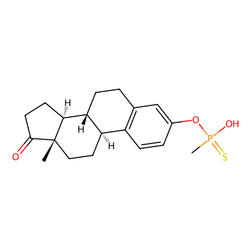 Estrone-3-methylthiophosphonate structure