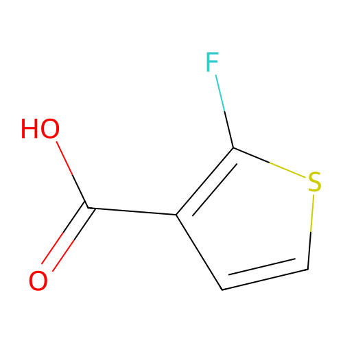 2-Fluorothiophene-3-carboxylic acid structure