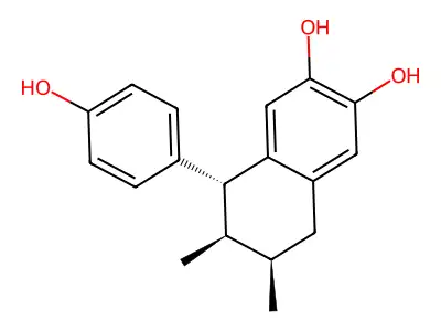 3'-Demethoxy-6-O-demethylisoguaiacin structure