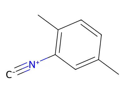 2-Isocyano-1,4-dimethylbenzene structure