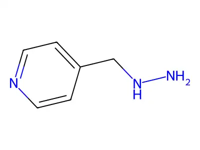 Pyridin-4-ylmethylhydrazine structure