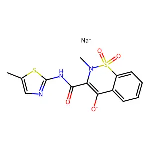 美洛昔康钠 structure