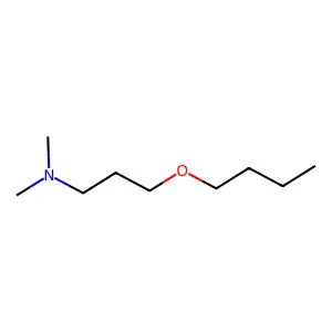 N,N-Dimethyl-3-butoxypropylamine structure