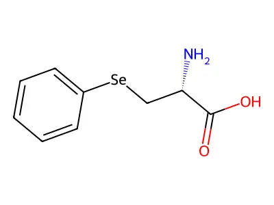 L-Alanine,3-(phenylseleno)- structure