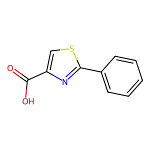 2-Phenyl-4-carboxythiazole structure