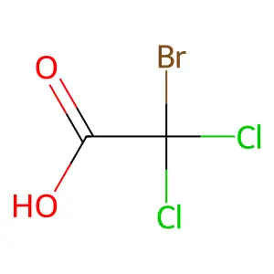 溴二氯乙酸 structure