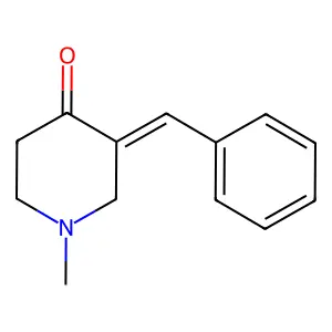 4-Piperidinone, 1-methyl-3-(phenylmethylene)- structure