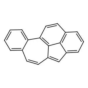 Benzo(4,5)cyclohept(1,2,3-bc)acenaphthylene structure