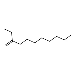 Undecane, 3-methylene- structure