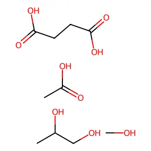 Hypromellose Acetate Succinate structure