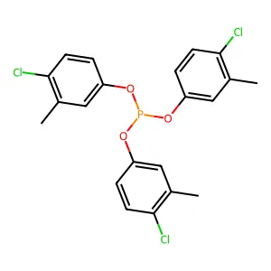 Phenol, 4-chloro-3-methyl-, phosphite (3:1) structure