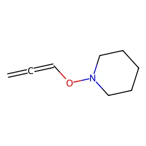 1-(Propadienyloxy)piperidine structure