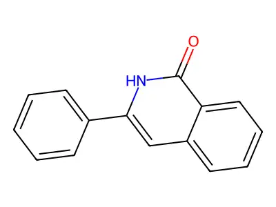 1(2H)-Isoquinolinone, 3-phenyl- structure