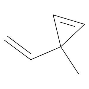 Cyclopropene, 3-methyl-3-vinyl- structure
