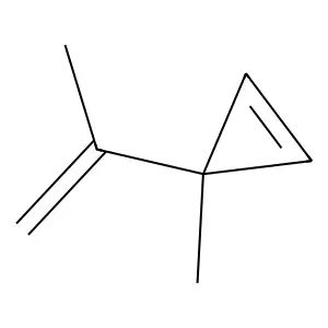 Cyclopropene, 3-methyl-3-isopropenyl- structure