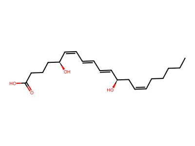 白三烯B4 structure