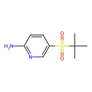 5-(Tert-butylsulfonyl)-2-pyridinamine structure