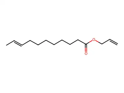 Prop-2-enyl undec-9-enoate structure