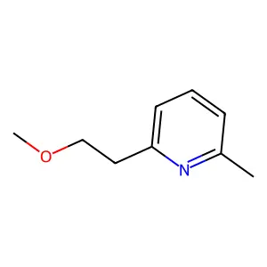 2-(2-Methoxyethyl)-6-methylpyridine structure