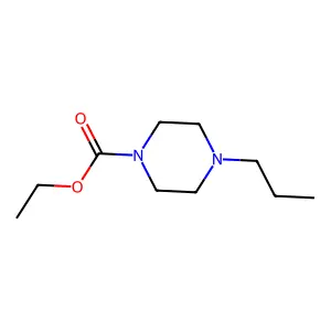 Ethyl 4-propylpiperazine-1-carboxylate structure