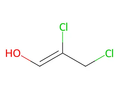 2,3-Dichloroprop-1-en-1-ol structure