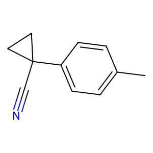 1-(4-甲基苯基)环丙烷甲腈 structure