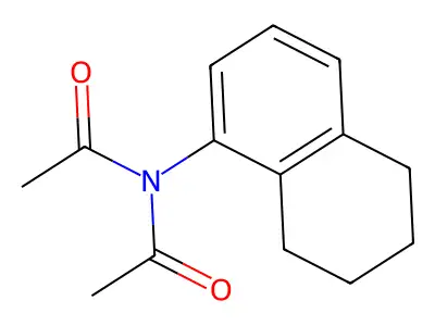N,N-Diacetyl-5,6,7,8-tetrahydro-1-naphthylamine structure