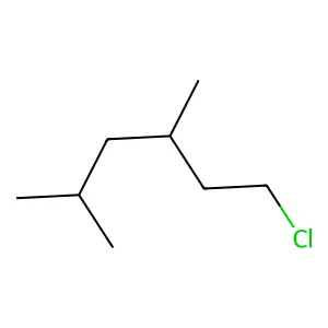 Hexane, 1-chloro-3,5-dimethyl- structure