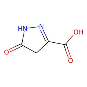 4,5-二氢-5-氧代-1H-吡唑-3-甲酸 structure