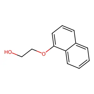 Ethanol, 2-(1-naphthalenyloxy)- structure
