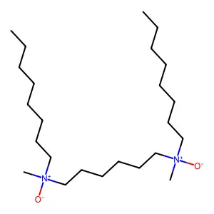 N~1~,N~6~-Dimethyl-N~1~,N~6~-dioctylhexane-1,6-diamine N-oxide structure