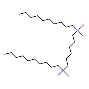 N~1~,N~6~-Didecyl-N~1~,N~6~-dimethylhexane-1,6-diamine N-oxide structure
