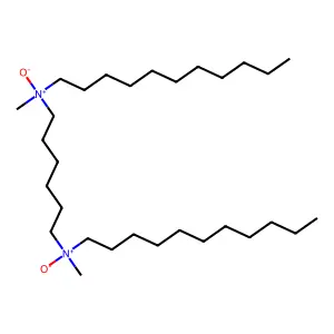 N~1~,N~6~-Dimethyl-N~1~,N~6~-diundecylhexane-1,6-diamine N-oxide structure