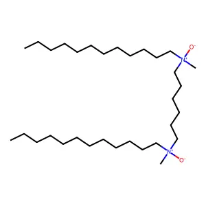 N~1~,N~6~-Didodecyl-N~1~,N~6~-dimethylhexane-1,6-diamine N-oxide structure