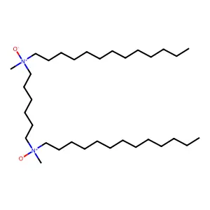 N~1~,N~6~-Dimethyl-N~1~,N~6~-ditridecylhexane-1,6-diamine N-oxide structure