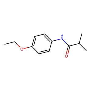 N-(4-ethoxyphenyl)-2-methylpropanamide structure