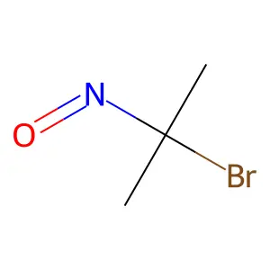 Propane, 2-bromo-2-nitroso- structure