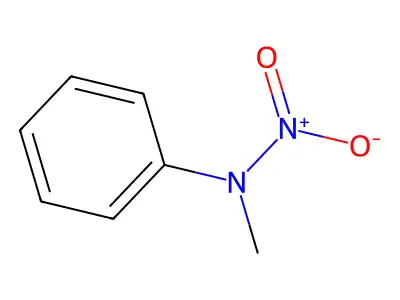 N-Methyl-N-phenylnitramide structure