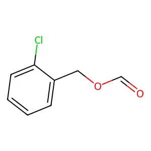 (2-Chlorophenyl)methyl formate structure