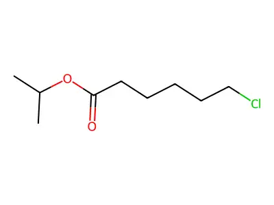 Isopropyl 6-chlorohexanoate structure