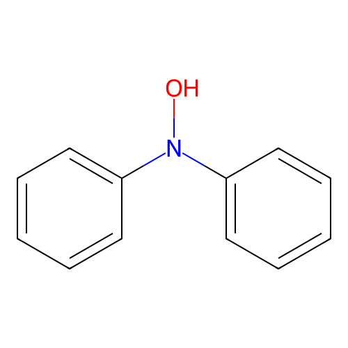 Benzenamine, N-hydroxy-N-phenyl- structure