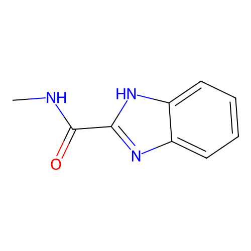 1H-Benzimidazole-2-carboxamide, N-methyl- structure