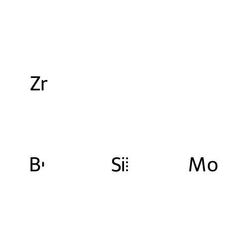 Molybdenum zirconium boride silicide (Mo0.08Zr0.92B1.85Si0.15) structure