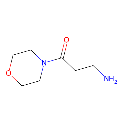 3-Amino-1-(morpholin-4-yl)propan-1-one structure