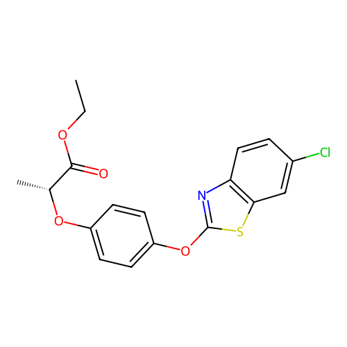 Fenthiaprop-p-ethyl structure