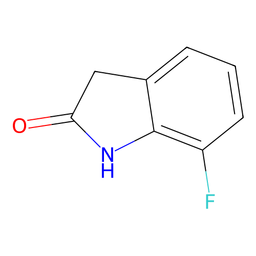 7-Fluoro-2,3-dihydro-1h-indol-2-one structure