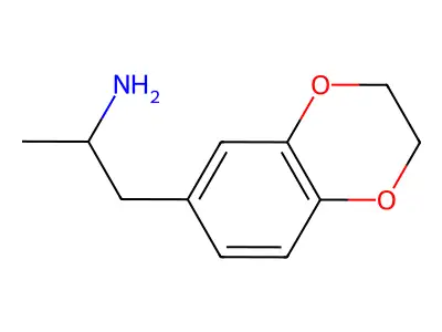 3,4-Ethylenedioxyamphetamine structure
