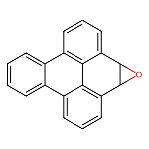 3b,4a-Dihydrobenzo(9,10)pyreno(4,5-b)oxirene structure